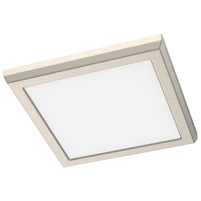 SATCO/NUVO Blink Performer - 10W LED 7 Inch Square Fixture Brushed Nickel Finish 5 CCT Selectable (62-1917)