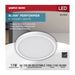 SATCO/NUVO Blink Performer - 11W LED 9 Inch Round Fixture White Finish 5 CCT Selectable (62-1920)