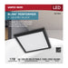 SATCO/NUVO Blink Performer - 11W LED 9 Inch Square Fixture Black Finish 5 CCT Selectable (62-1925)
