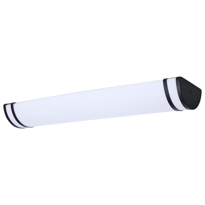 SATCO/NUVO Glamour LED 25 Inch Vanity CCT Selectable 2700K/3000K/3500K/4000K/5000K Black Finish (62-1971)
