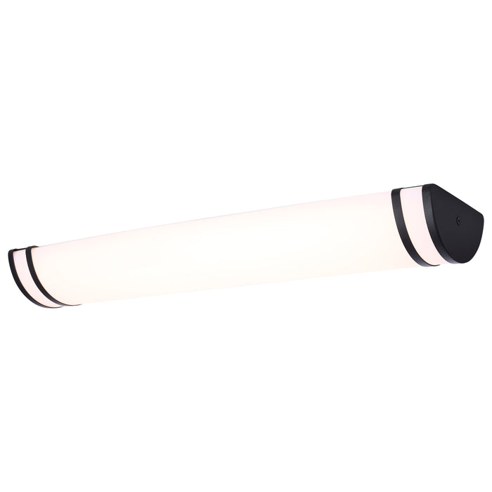SATCO/NUVO Glamour LED 25 Inch Vanity CCT Selectable 2700K/3000K/3500K/4000K/5000K Black Finish (62-1971)