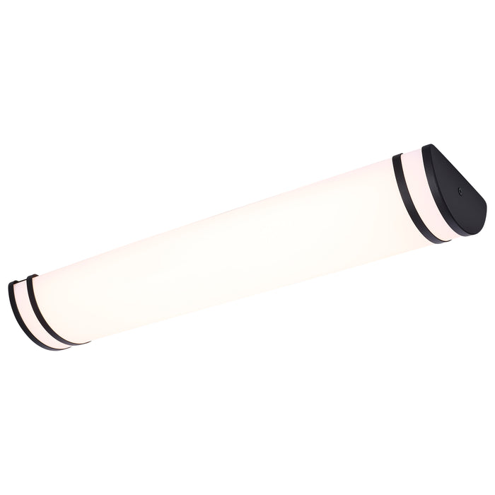 SATCO/NUVO Glamour LED 25 Inch Vanity CCT Selectable 2700K/3000K/3500K/4000K/5000K Black Finish (62-1971)
