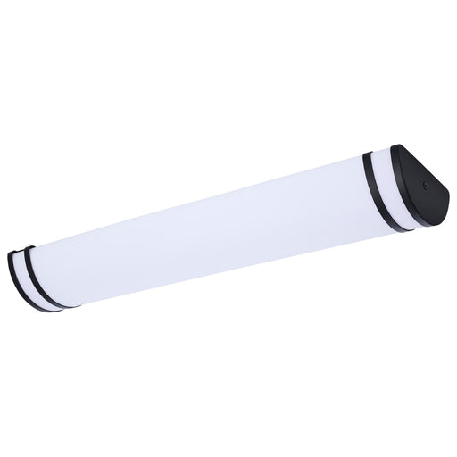 SATCO/NUVO Glamour LED 25 Inch Vanity CCT Selectable 2700K/3000K/3500K/4000K/5000K Black Finish (62-1971)