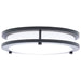 SATCO/NUVO Glamour LED 10 Inch Flush Mount CCT Selectable 2700K/3000K/3500K/4000K/5000K Black Finish (62-1975)
