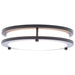 SATCO/NUVO Glamour LED 10 Inch Flush Mount CCT Selectable 2700K/3000K/3500K/4000K/5000K Black Finish (62-1975)
