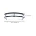 SATCO/NUVO Glamour LED 10 Inch Flush Mount CCT Selectable 2700K/3000K/3500K/4000K/5000K Black Finish (62-1975)