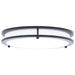 SATCO/NUVO Glamour LED 13 Inch Flush Mount CCT Selectable 2700K/3000K/3500K/4000K/5000K Black Finish (62-1976)