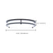SATCO/NUVO Glamour LED 13 Inch Flush Mount CCT Selectable 2700K/3000K/3500K/4000K/5000K Black Finish (62-1976)
