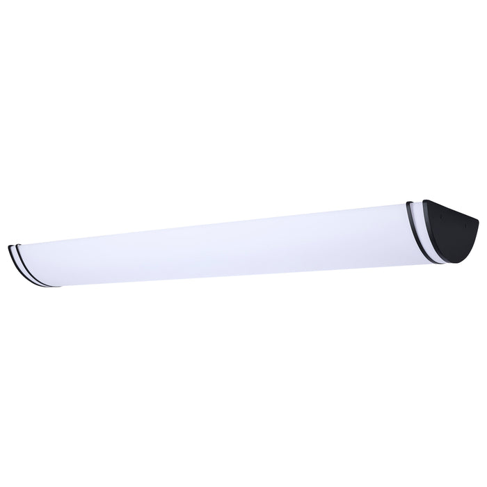 SATCO/NUVO Glamour LED 50 Inch Linear Flush Mount CCT Selectable 2700K/3000K/3500K/4000K/5000K Black Finish (62-1980)