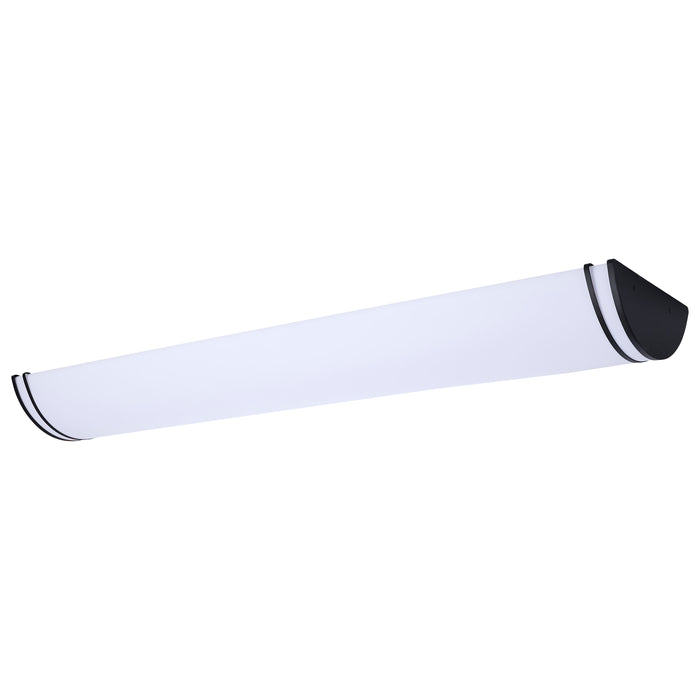 SATCO/NUVO Glamour LED 50 Inch Linear Flush Mount CCT Selectable 2700K/3000K/3500K/4000K/5000K Black Finish (62-1980)