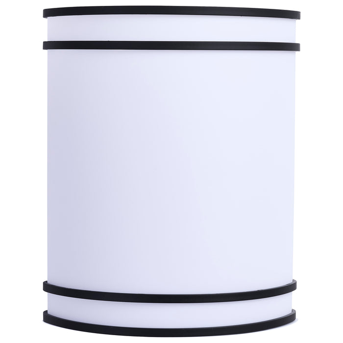 SATCO/NUVO Glamour LED Wall Sconce CCT Selectable 2700K/3000K/3500K/4000K/5000K Black Finish (62-1985)