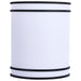 SATCO/NUVO Glamour LED Wall Sconce CCT Selectable 2700K/3000K/3500K/4000K/5000K Black Finish (62-1985)