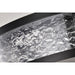 SATCO/NUVO Darrow 13 Inch LED Flush Mount 30W 3000K 120-277V 90 CRI Matte Black Acrylic Panels (62-2002)