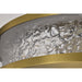 SATCO/NUVO Darrow 13 Inch LED Flush Mount Vintage Brass Acrylic Panels (62-2012)