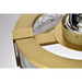 SATCO/NUVO Darrow 13 Inch LED Flush Mount Vintage Brass Acrylic Panels (62-2012)