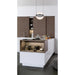SATCO/NUVO Arvada 12 Inch LED Pendant Matte Black Etched Acrylic Lens (62-2032)