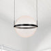 SATCO/NUVO Arvada 20 Inch LED Pendant Matte Black Etched Acrylic Lens (62-2034)