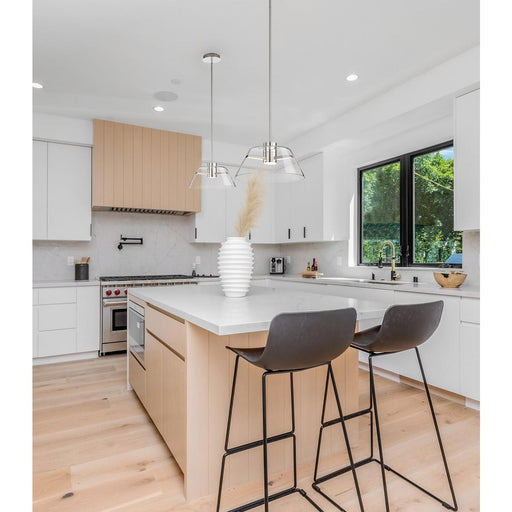 SATCO/NUVO Edmond 17 Inch LED Pendant Polished Nickel (62-2052)