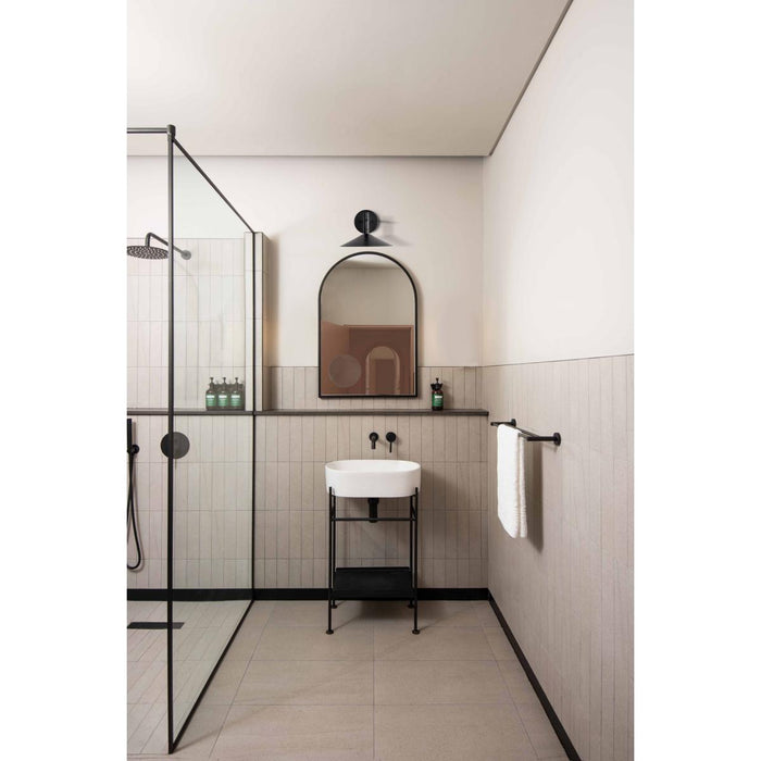 SATCO/NUVO Corrine 10 Inch LED Wall Sconce Matte Black CCT Selectable 3000K/4000K/5000K (62-2074)