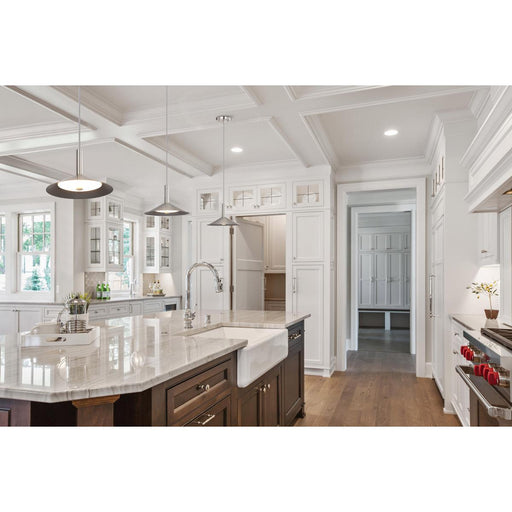 SATCO/NUVO Corrine 10 Inch LED Pendant Brushed Nickel CCT Selectable 3000K/4000K/5000K (62-2081)