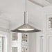 SATCO/NUVO Corrine 10 Inch LED Pendant Brushed Nickel CCT Selectable 3000K/4000K/5000K (62-2081)