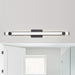 SATCO/NUVO Bowman 36 Inch LED Vanity Matte Black Acrylic Lens (62-2203)
