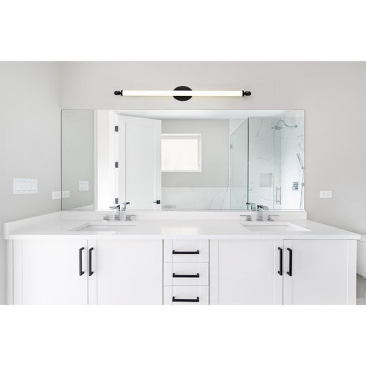 SATCO/NUVO Edgeworth 36 Inch LED Vanity Matte Black Acrylic Lens (62-2223)