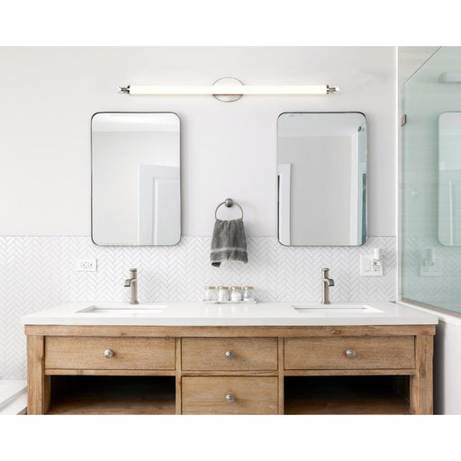 SATCO/NUVO Edgeworth 36 Inch LED Vanity Brushed Nickel Acrylic Lens (62-2233)