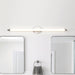 SATCO/NUVO Edgeworth 36 Inch LED Vanity Brushed Nickel Acrylic Lens (62-2233)