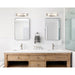 SATCO/NUVO Jenkins 16 Inch 2-Light LED Vanity Brushed Nickel With Frosted Glass (62-2252)