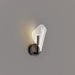 SATCO/NUVO Sedona 13 Inch LED Sconce Matte Black Etched Acrylic Lens (62-2282)