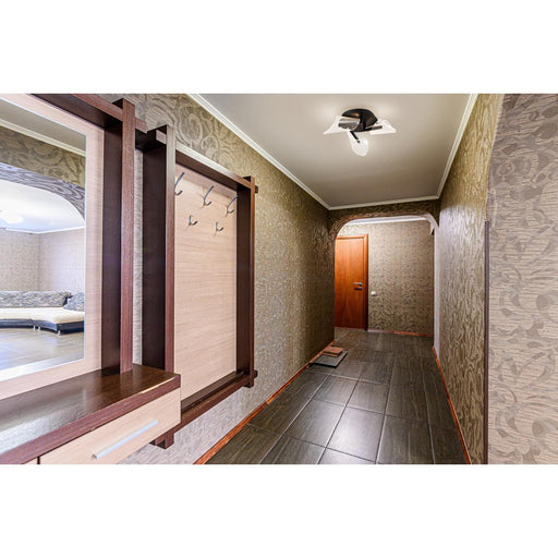 SATCO/NUVO Sedona 22 Inch LED Flush Mount Matte Black Etched Acrylic Lens (62-2284)