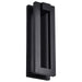 SATCO/NUVO Crew 32W 15 Inch LED Outdoor Sconce 3000K 90 CRI 120V Sand Black Finish (62-2301)