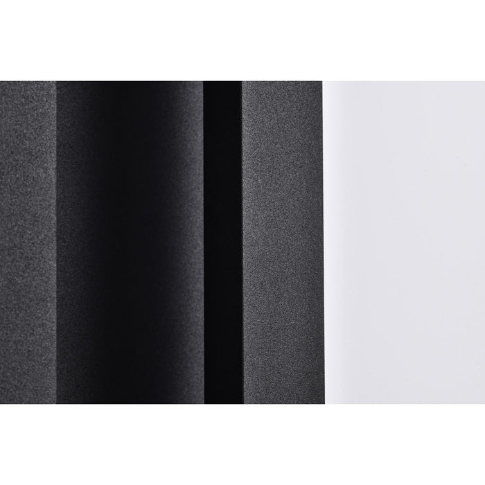 SATCO/NUVO Crew 32W 15 Inch LED Outdoor Sconce 3000K 90 CRI 120V Sand Black Finish (62-2301)