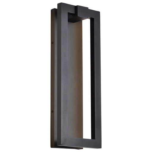 SATCO/NUVO Crew 40W 19 Inch LED Outdoor Sconce 3000K 90 CRI 120V Sand Black Finish (62-2302)