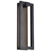 SATCO/NUVO Crew 40W 19 Inch LED Outdoor Sconce 3000K 90 CRI 120V Sand Black Finish (62-2302)