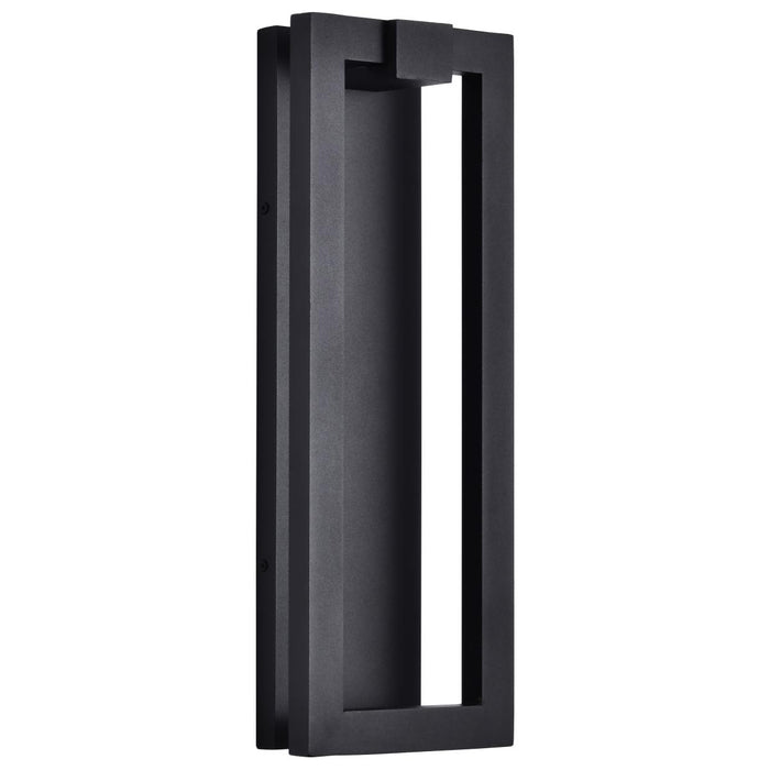 SATCO/NUVO Crew 40W 19 Inch LED Outdoor Sconce 3000K 90 CRI 120V Sand Black Finish (62-2302)