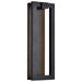 SATCO/NUVO Crew 40W 19 Inch LED Outdoor Sconce 3000K 90 CRI 120V Sand Black Finish (62-2302)