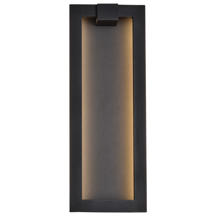 SATCO/NUVO Crew 40W 19 Inch LED Outdoor Sconce 3000K 90 CRI 120V Sand Black Finish (62-2302)