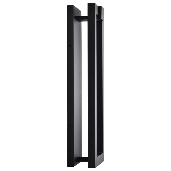 SATCO/NUVO Crew 40W 19 Inch LED Outdoor Sconce 3000K 90 CRI 120V Sand Black Finish (62-2302)
