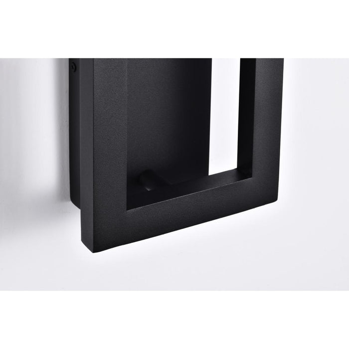 SATCO/NUVO Crew 40W 19 Inch LED Outdoor Sconce 3000K 90 CRI 120V Sand Black Finish (62-2302)