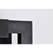 SATCO/NUVO Crew 40W 19 Inch LED Outdoor Sconce 3000K 90 CRI 120V Sand Black Finish (62-2302)
