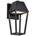 SATCO/NUVO Colt 10W LED Small Outdoor Lantern 3000K 90 CRI 120V Matte Black Finish (62-2310)