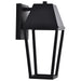 SATCO/NUVO Colt 10W LED Small Outdoor Lantern 3000K 90 CRI 120V Matte Black Finish (62-2310)