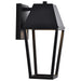 SATCO/NUVO Colt 10W LED Small Outdoor Lantern 3000K 90 CRI 120V Matte Black Finish (62-2310)