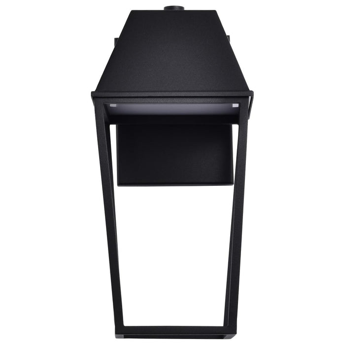 SATCO/NUVO Colt 10W LED Medium Outdoor Lantern 3000K 90 CRI 120V Matte Black Finish (62-2311)