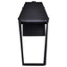 SATCO/NUVO Colt 10W LED Medium Outdoor Lantern 3000K 90 CRI 120V Matte Black Finish (62-2311)