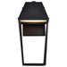 SATCO/NUVO Colt 10W LED Medium Outdoor Lantern 3000K 90 CRI 120V Matte Black Finish (62-2311)