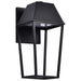 SATCO/NUVO Colt 10W LED Medium Outdoor Lantern 3000K 90 CRI 120V Matte Black Finish (62-2311)