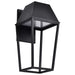 SATCO/NUVO Colt 10W LED Large Outdoor Lantern 3000K 90 CRI 120V Matte Black Finish (62-2312)